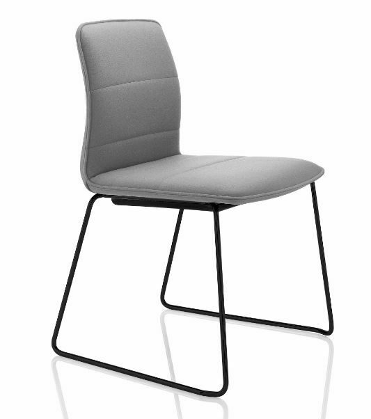 Silver Meeting Chair Boss Design Arran
